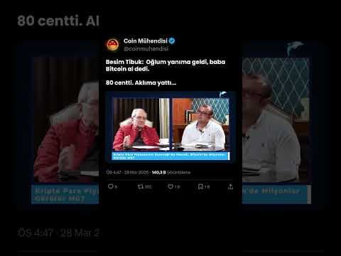 Besim Tibuk Bitcoin Anısı