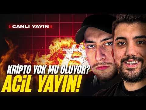ACİL BİTCOİN ANALİZ 🚨 KRİPTO HİKAYESİ BİTTİ Mİ?