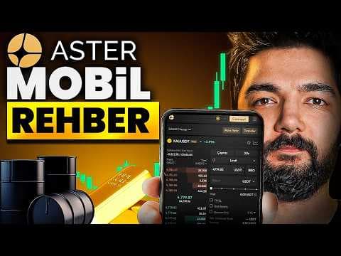 PETROL ALTIN HIZLI İŞLEM AL❗AsterDex Kaldıraçlı İşlem Mobil Kullanım | Long Short