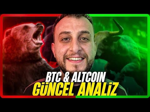 BTC DÜŞÜŞ BİTİYOR MU ? | Bitcoin ve Altcoinler Ne Zaman Yükselecek?