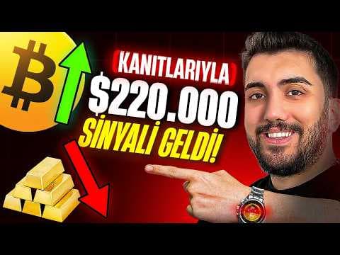 BTC 220 BİN DOLAR OLACAK ! ŞOK EDİCİ İŞARET Kanıtlarıyla