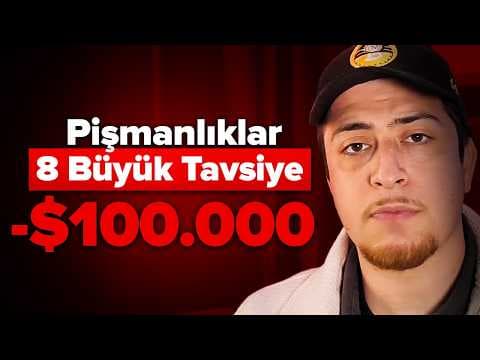 KEŞKE BUNU YAPMASAYDIM...❗18 Yaşına Dönsem Kendime Vereceğim 8 Hayat Tavsiyesi
