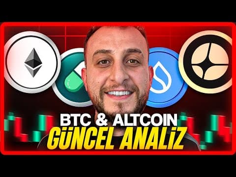 BTC KRİTİK SEVİYELER | Bitcoin ve Altcoinlerin Güncel Görünüm